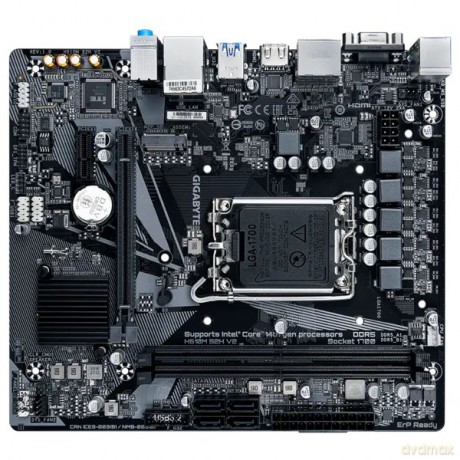 Płyta główna H610M S2H V2 s1700 2DDR 5 DP/HDMI/DSUB M.2 mATX