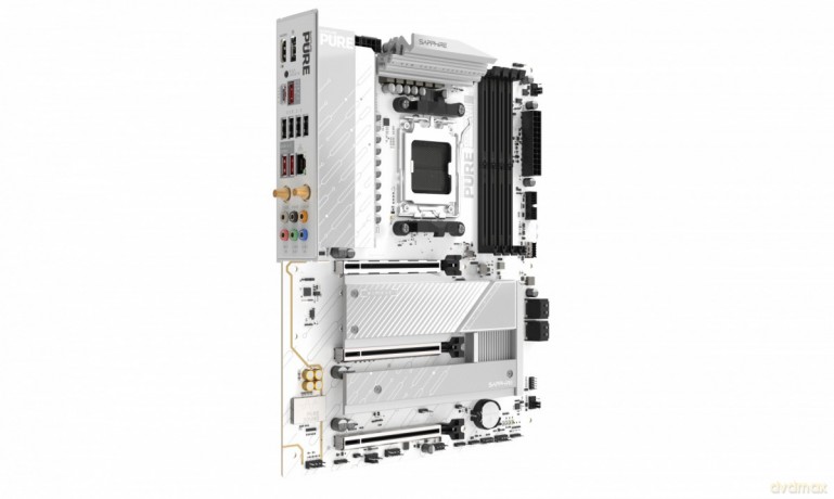 Płyta główna PURE B850A WIFI7 AM5 4DDR5 mATX