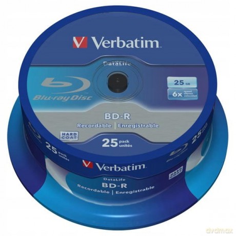 Płyty BD-R 6x 25GB 25P CB DataLife 43837