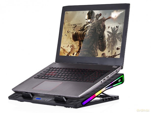 Podstawka chłodząca Gamezone Wing 17,3 cala RGB