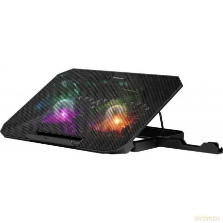 Podstawka chłodząca NS-510 2W 2XUSB RGB 15.6 cala