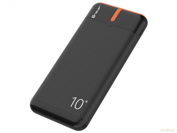 PowerBank EnerGo 10000mAh czarno-pomarańczowy