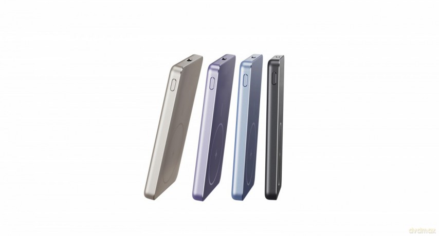 PowerBank Super Slim Magnetic 5000 czarny