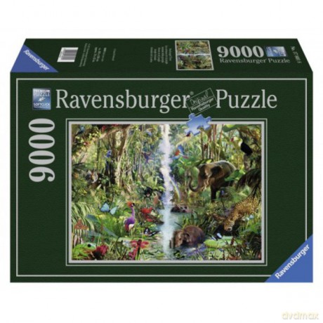 Raven. 9000 Element. Zwierzeta W Dżungli [PUZZLE]