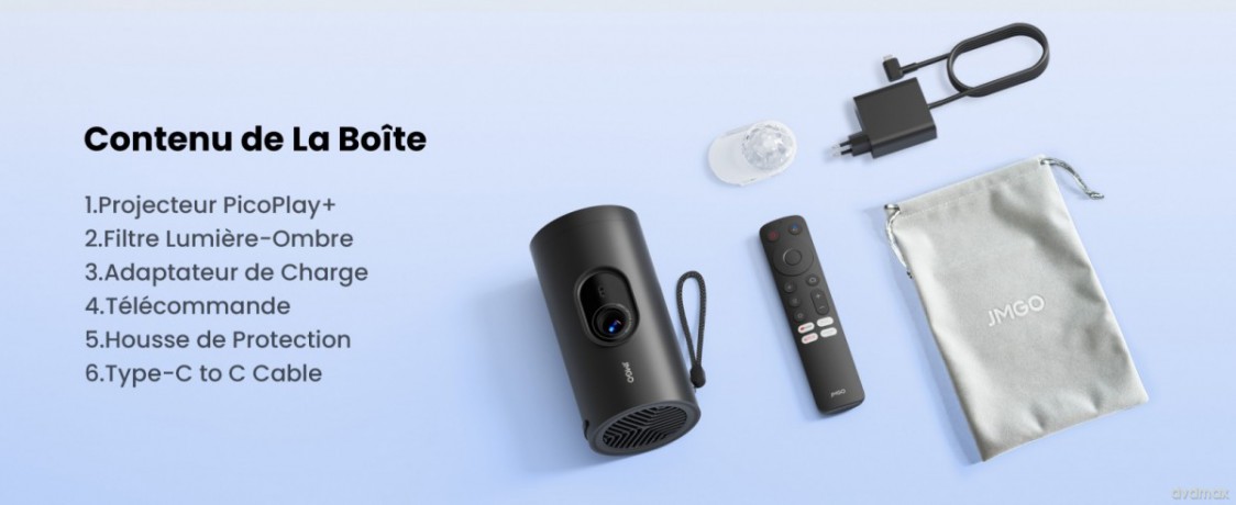 Projektor picoPlay, zestaw: stojak+powerbank
