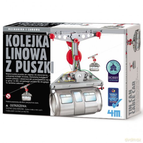 4m Zrób To Sam Kolejka Górska Z Puszki [ZABAWKA]