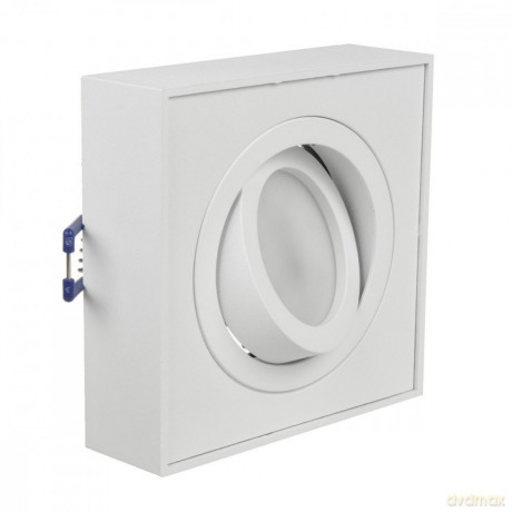 Punktowa oprawa sufitowa MR16/GU10 MCE464W Biała
