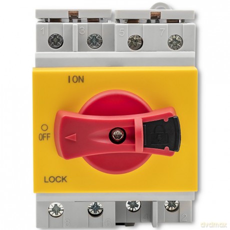 Rozłącznik izolacyjny DC z funkcją blokady | wyłącznik główny | 1200V | 32A | 8kV | 4P