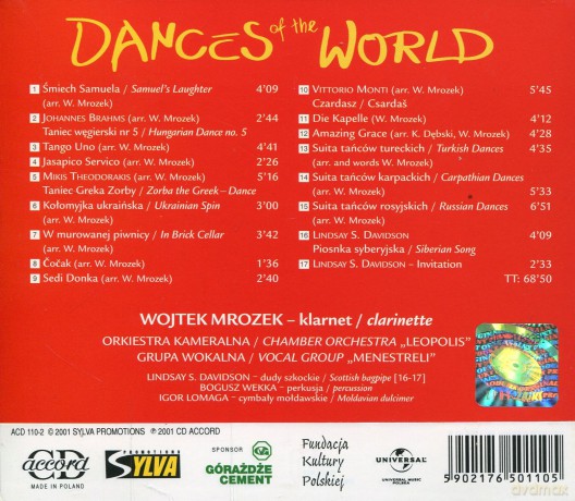 Wojciech Mrozek: Tańce Świata (digipack) [CD]