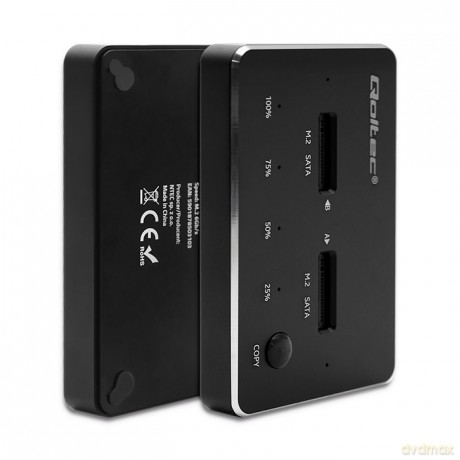Stacja dokująca dysków 2x SSD M.2 SATA | NGFF | USB typ C