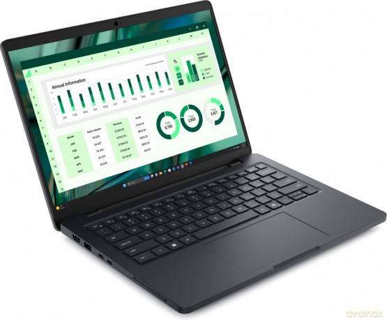 Stacja robocza Dell Pro Max 14 MC14250 Win 11 Pro U5 235H/16GB/512GB Gen4/14 FHD+/UMA GPU/FgrPr&SmtC /IR Cam/Mic/WLAN + BT/Backlit Kb/4 Cell/3PS