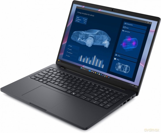 Stacja robocza Dell Pro Max 16 MC16255 W11P AMD Ryzen 370|32GB|1TB|NVIDIA RTX Pro 1000|FgrPr&SmtCd|FHD Cam&Mic|WLAN+BT|16.0 QHD+|6C|130W/3YPS