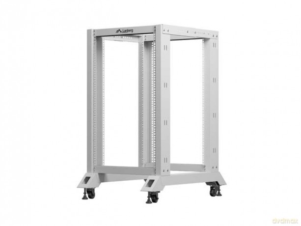 Stojak Open rack 19 cali 18U 600x800 szary