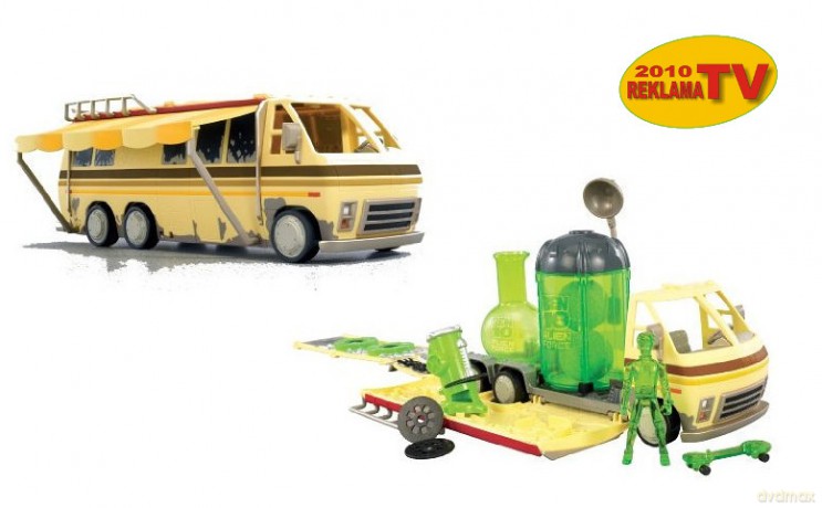 Ben10 Pojazd Laboratorium [ZABAWKA]