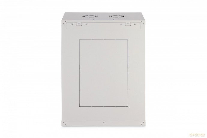 Szafa sieciowa wisząca Dynamic 19" 16U rack 785x600x450mm, drzwi szyba, szara, niezłożona, 60kg