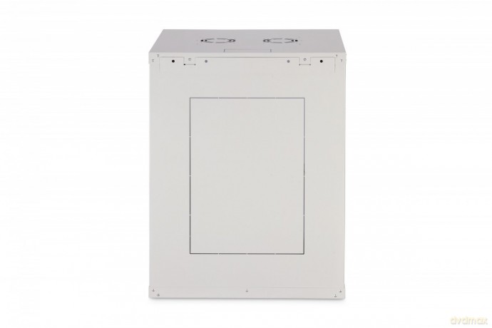 Szafa sieciowa wisząca Dynamic 19" 16U rack 785x600x600mm, drzwi szyba, szary, niezłożona, 60kg
