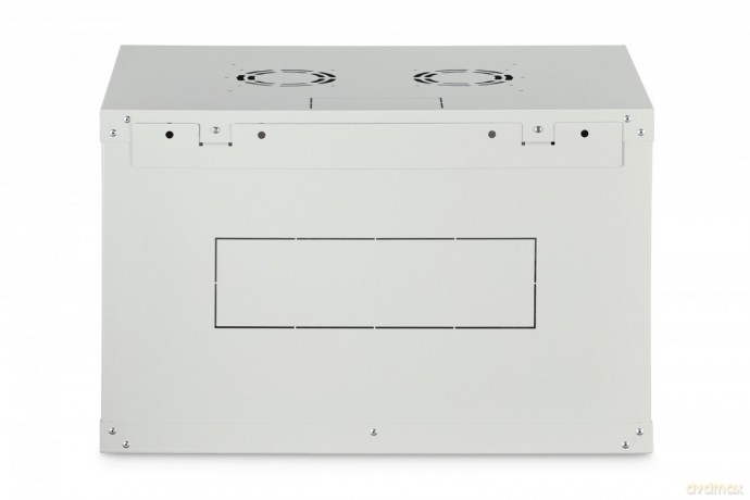 Szafa sieciowa wisząca Dynamic 19" 7U rack 385x600x450mm, drzwi szyba, szara, niezłożona, 60kg