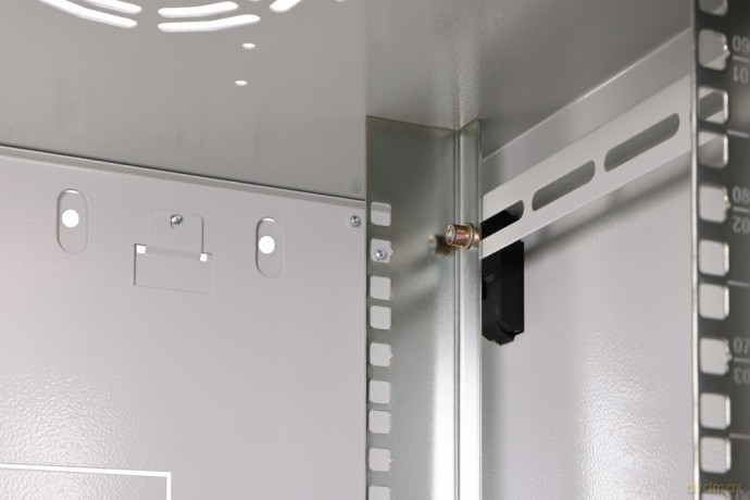 Szafa sieciowa wisząca Dynamic 19" 9U rack 474x600x450mm, drzwi szyba, szara, niezłożona, 60kg