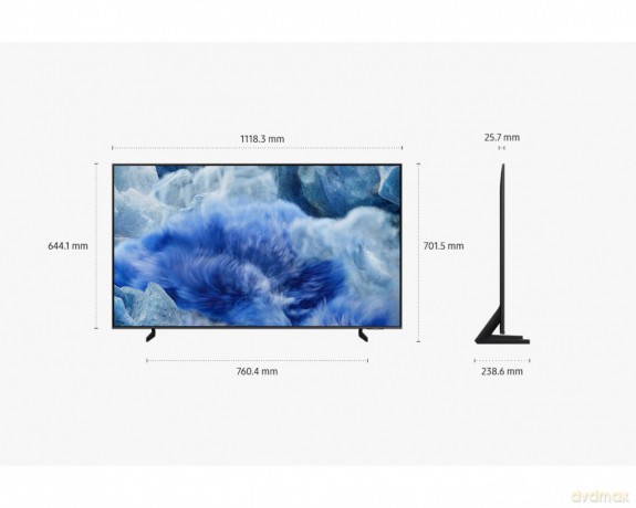 Telewizor QLED 4K 50 cali QE50Q8FAAUXXH