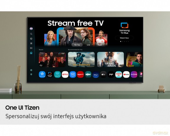 Telewizor QLED 85 cali QE85Q8FAAUXXH