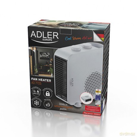 Termowentylator AD 7725w biały