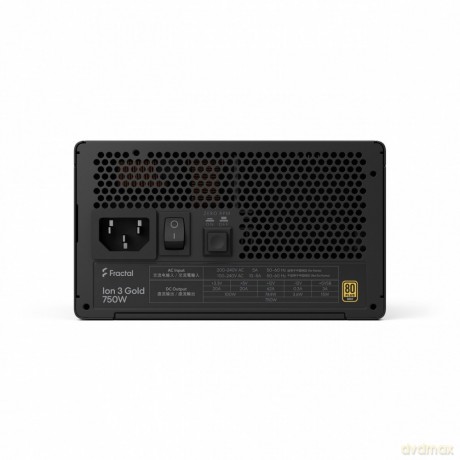 Zasilacz Ion 3 GOLD 750W 80+ GOLD Black