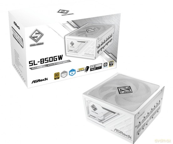 Zasilacz SL-850GW 850W 80PLUS GOLD FULL modularny