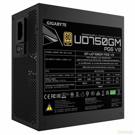 Zasilacz UD750GM PG5 V2 750W v2