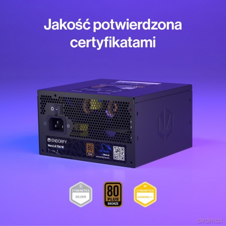 Zasilacz Vero L6 750W 80 Plus Bronze