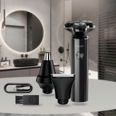 Zestaw do golenia 3w1 USB MR-676
