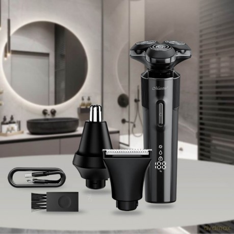 Zestaw do golenia 3w1 USB MR-678