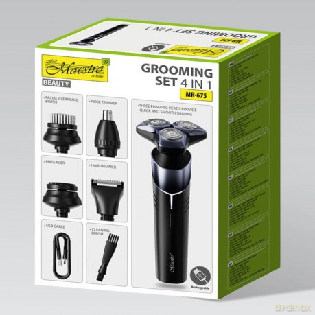 Zestaw do golenia 5w1 USB MR-675