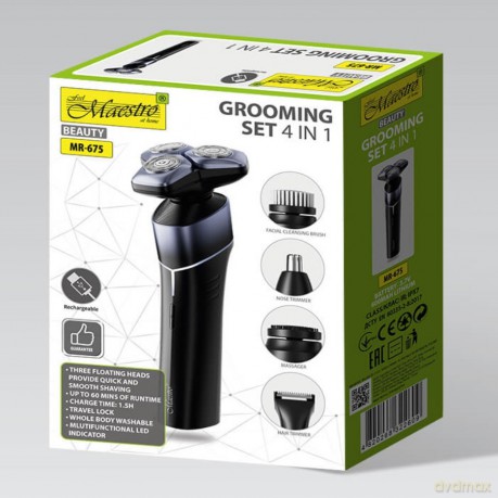 Zestaw do golenia 5w1 USB MR-675