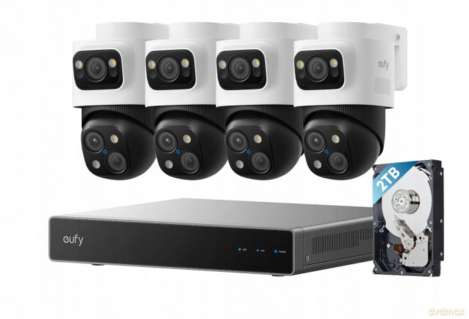 Zestaw do monitoringu eufy NVR S4 Max Biały