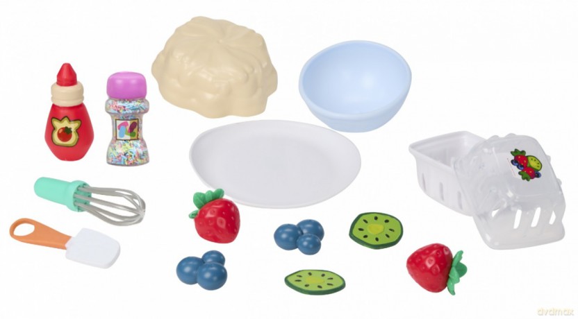 Zestaw z masą plastyczną Creative Chefs Bluey Beza Pavlova