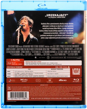 Springsteen: Ocal mnie od nicości [Blu-Ray]
