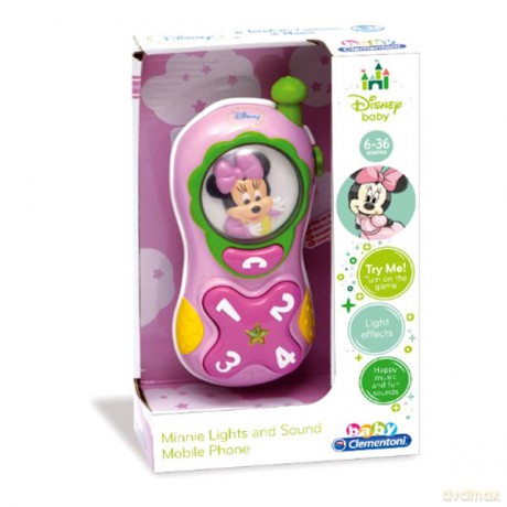 Clementoni Telefonik Minnie [ZABAWKA]