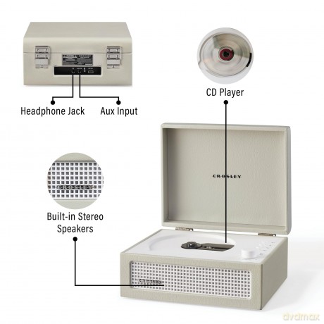 Crosley: Crosley Voyager CD Player (Dune)