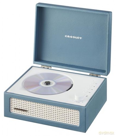 Crosley: Crosley Voyager CD Player (Washed Blue)