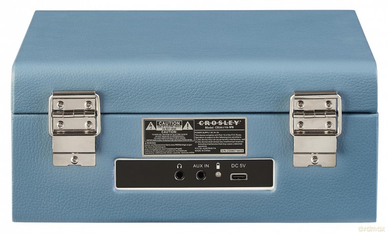 Crosley: Crosley Voyager CD Player (Washed Blue)