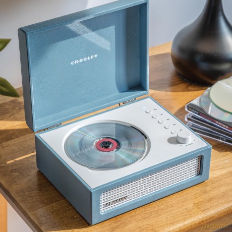 Crosley: Crosley Voyager CD Player (Washed Blue)