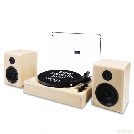 Gadhouse: Dean Turntable Stereo System (Soft Sand)