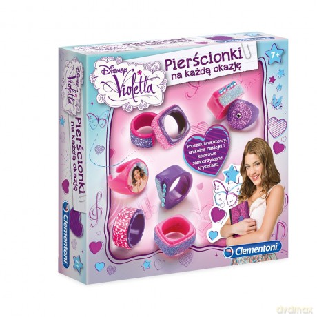 Clementoni Violetta Pierścionki