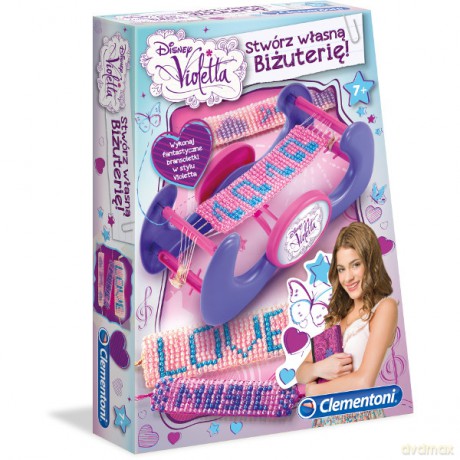 Clementoni Violetta Własna Biżuteria [ZABAWKA]