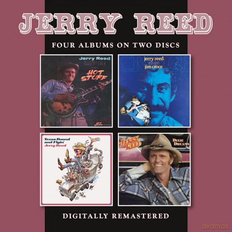 Jerry Reed: Jerry Reed Live / Sings Jim Croce / Texas Bound & Flyin / Dixie Dreams [CD]