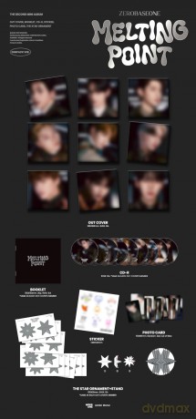 Zerobaseone: Melting Point (2nd Mini Album) [Digipack Ver.] [CD]