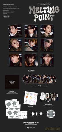 Zerobaseone: Melting Point (2nd Mini Album) [Digipack Ver.] [CD]