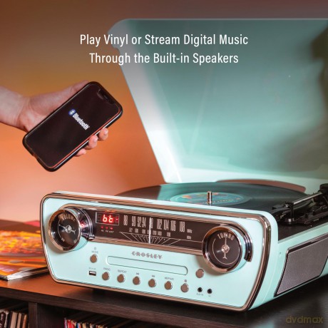 Crosley: Powel 7-In-1 Record Player (Aqua Blue)