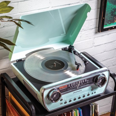 Crosley: Powel 7-In-1 Record Player (Aqua Blue)