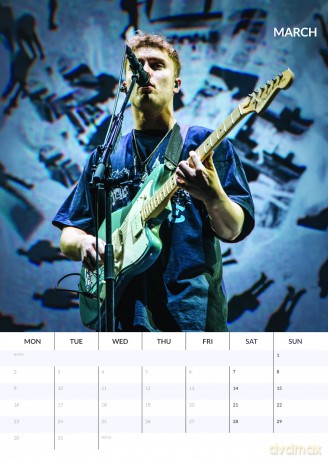 Sam Fender: Sam Fender 2026 Unofficial Calendar [KALENDARZ]